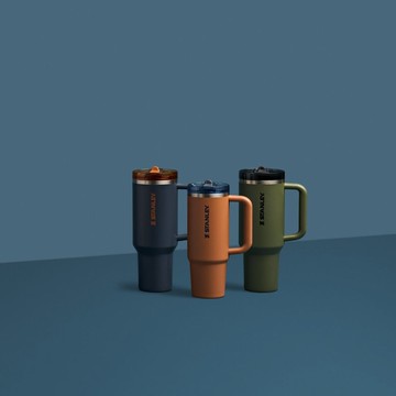 STANLEY 防漏吸管隨手杯 1.18L / 暮日棕