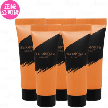 shu uemura 植村秀 山茶花精萃潔顏乳(10ml)*5(公司貨)