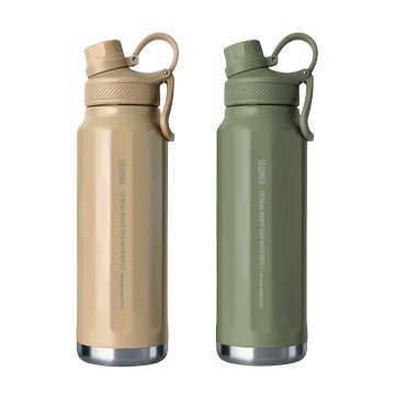 【晨光】仙德曼SADOMAIN 用運動直飲保冷保溫壺 950ml 沙色/綠色(079562)【現貨】