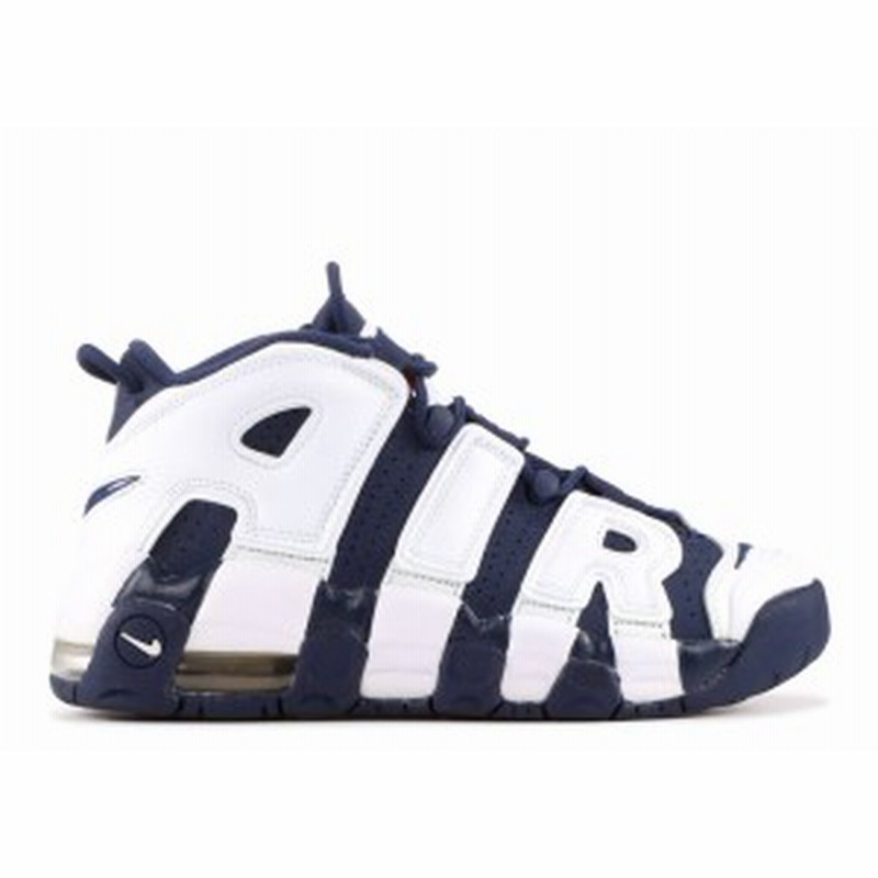 ナイキ キッズ レディース モアアップテンポ Nike Air More Uptempo Gs Olympic スニーカー モアテン White Midnight Navy Univer 通販 Lineポイント最大1 0 Get Lineショッピング