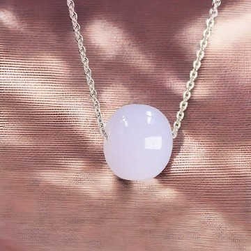 【萬事亨通】紫羅蘭翡翠路路通項鍊 | 天然緬甸玉A貨翡翠 | 送禮