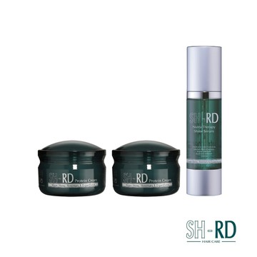 SH-RD 【經典護髮組】免沖洗護髮 蛋白質護髮霜80ml*2 晶燦髮露40ml