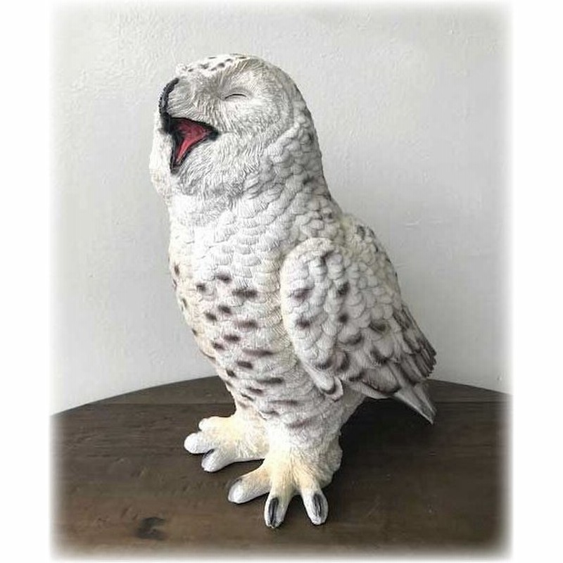 ふくろう フクロウ ホワイト 白 置物 おしゃれ インテリア雑貨 かわいい アニマル Owl オウル 通販 Lineポイント最大0 5 Get Lineショッピング