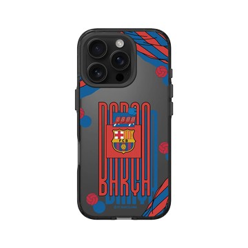 iPhone 16 Pro Clear 酷墨灰 - FC Barcelona - FCB Oversize
