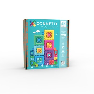 澳洲 Connetix 繽紛磁力積木-方框入口組(48pc)