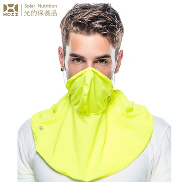 【后益 HOII】UPF50+抗UV防曬涼感先進光學機能布-蒙面俠   ★黃光