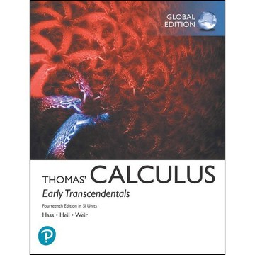 Thomas' Calculus Early Transcendentals 14/E (SI Units)   HASS & THOMAS & WEIR 9781292253114 <麗文校園購>