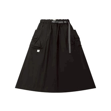 A[S]USL BELTED NYLON FLARE SKIRT / ASUSL 日系 工裝裙 多口袋 尼龍防潑水