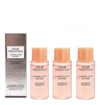 DIOR迪奧 精萃再生玫瑰微導凝露 10ml 3入組 體驗瓶 國際航空版 日期至2026.03