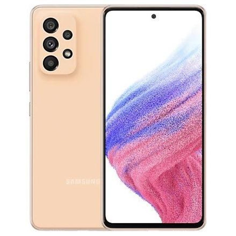 Samsung Galaxy A53 5G デュアルSIM A536E 256GB ピーチ (8GB
