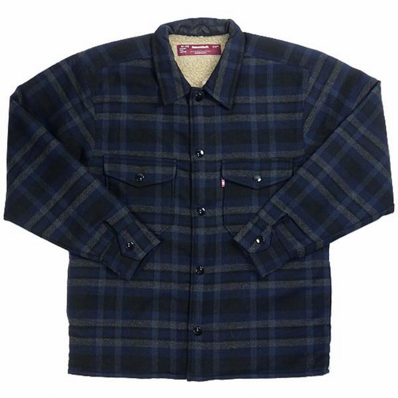 ハイドアンドシーク HIDE AND SEEK BOA CHECK CPO SHIRT JACKET ハイドアンドシーク HIDE AND SEEK BOA CHECK CPO SHIRT JACKET
