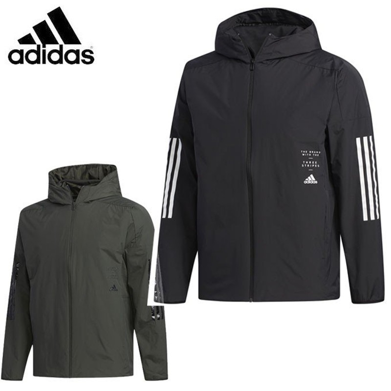 アディダス ウインドブレーカー ジャケット メンズ M ID ウインドハイブリッドジャケット 中綿 FYK25 adidas 通販  LINEポイント最大0.5%GET | LINEショッピング