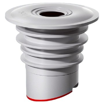 磁吸防臭芯下水道密封塞 45~50mm適用  1個  灰色