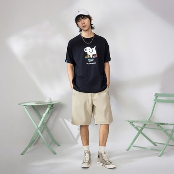 【Converse】聯名款 MATSUI 短袖T恤_中性_UCK177-023 官方旗艦店