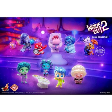 【野獸國】腦筋急轉彎2 Q版公仔 第2彈 盲盒套組 (8入)｜HOT TOYS CBX239