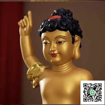 【太子神像 宅配免運】浴佛防水太子佛像 小戶型家用佛像 釋迦摩尼佛像 家用樹脂浴佛節擺件 寺廟供奉擺件 防水神