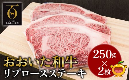 おおいた和牛 リブロースステーキ約250g×2枚(合計500g）  牛肉 和牛 豊後牛 国産牛 赤身肉 焼き肉 焼肉 大分県産 九州産 津久見市 国産