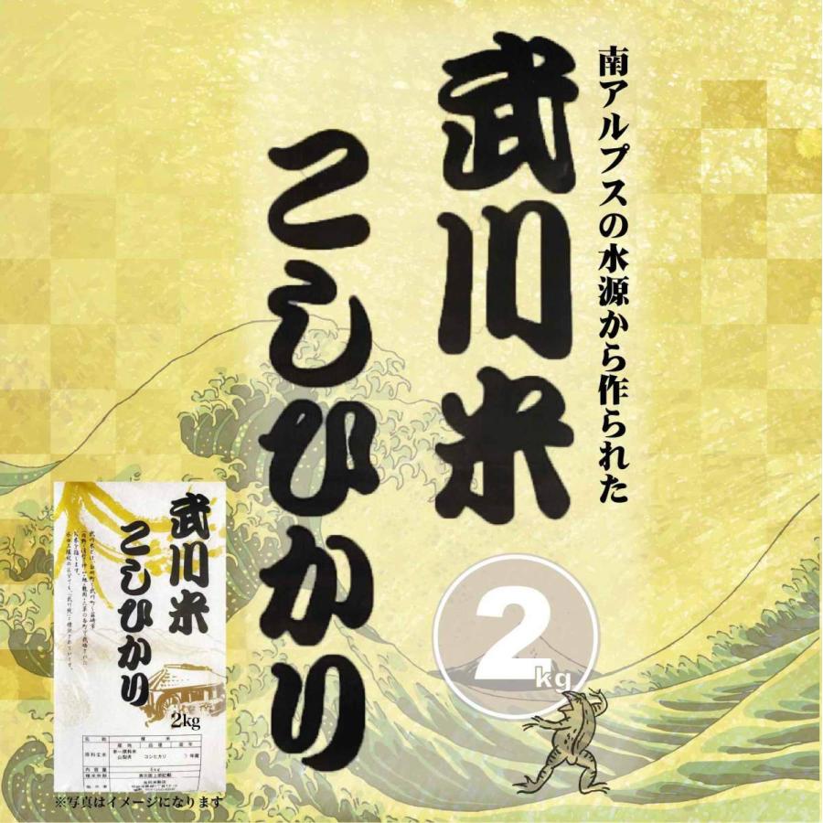 武川米　コシヒカリ　2kg　令和５年産　新米　送料無料　当日発送