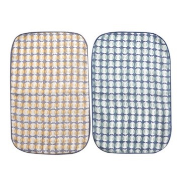 Kusuguru Japan 2入組 多功能紗布巾 30X20cm -波點貓咪款