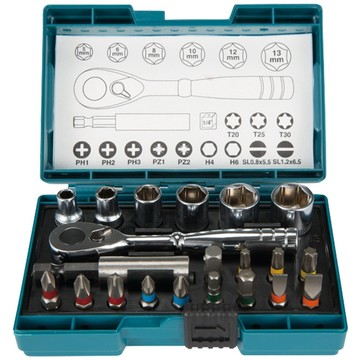 Makita B-54081 六角套筒組21pcs