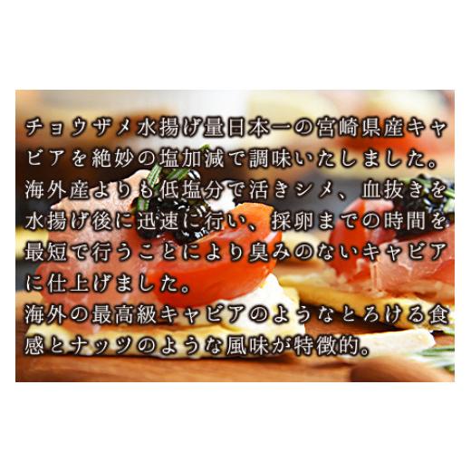 ふるさと納税 宮崎県 国富町 ＜6か月定期便 クニトミキャビア 10g＞翌月中旬頃に第一回目出荷（※8月は下旬頃）