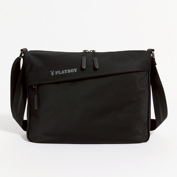 PLAYBOY - 斜背包  Armor系列 - 黑色