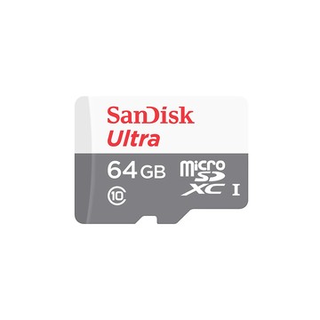 SanDisk Ultra microSD UHS-I 記憶卡64GB  (公司貨)