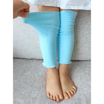 寬松厚款兒童睡覺護腿護手臂純棉不勒空調房保暖加長護膝手臂護肘