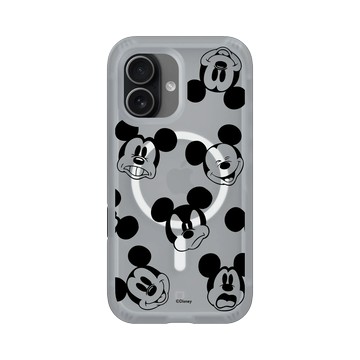 iPhone 17 AirX 流變灰 - 迪士尼-米奇 Mickey - 黑標款-米奇的有趣表情
