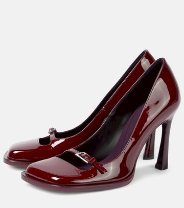 The Attico Mia 95 patent leather pumps