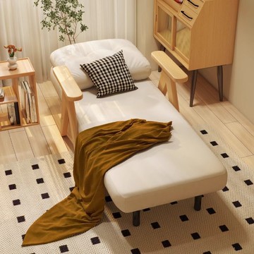 免運   午休折疊床躺椅  電腦椅家用懶人沙發網紅款久坐辦公休閑午休單人床可躺兩用沙發椅