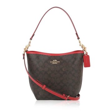 COACH CITY 經典緹花LOGO手提/斜背兩用包 水桶包 (多款)