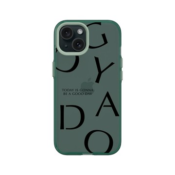 iPhone 15 Clear 憂墨綠 - 好日曆 GOODAY (星期安有限公司) - 大好日子(黑字款)