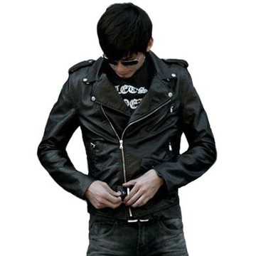 Men Winter Coat Jackets Leather For Jacket Motorcycle 男外套