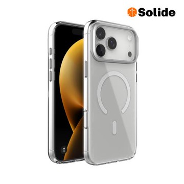 solide 索力得 CRYST 晶透抗黃支架保護殼 iPhone 17 系列