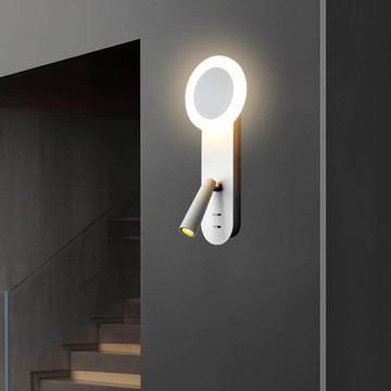 LED 8W+3W 附開關壁燈  F13-52-257-1