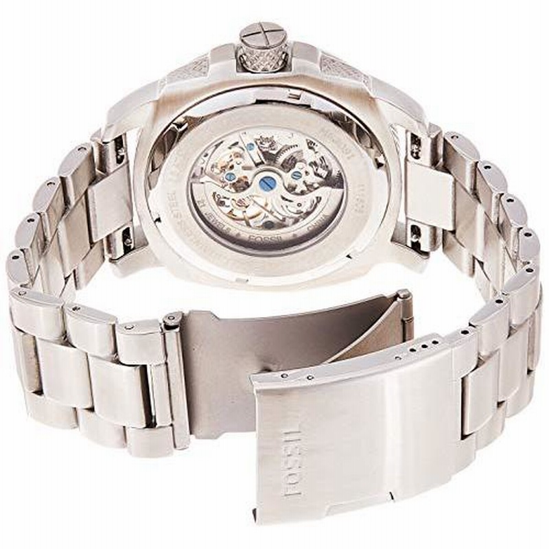 FOSSIL フォッシル 自動巻き スケルトン 腕時計 メンズ ME3081