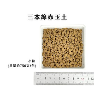 【綠藝家】三本線赤玉土1公升-小粒-園藝專用介質系列 介質 赤玉土 三本線