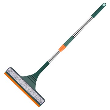 2合1去污刮水擦窗器  1個  綠色