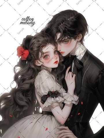 original sticker no.303 人物貼紙 原創貼紙 人物貼紙 女孩貼紙 原創人物貼紙