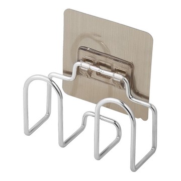 鍋蓋鍋架壁掛式免打孔廚房間家用掛墻上的置物放墻壁貼架子多層在