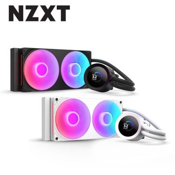 NZXT Kraken Plus 240 RGB 一體式水冷(冷熱分艙/LCD螢幕/CPU散熱器/AIO)