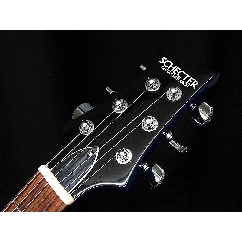 SCHECTER RJ-1-24-VTR BLU PF シェクター アーチトップ ダブルカッタウェイ ブルー エレキギター アウトレット |  LINEブランドカタログ