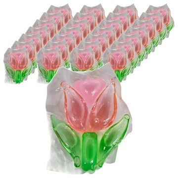 REQIR 6D 玫瑰洗衣膠囊 40顆/盒 無磷無螢光劑配方  1盒