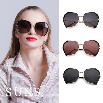 【SUNS】韓版復古水銀鏡面 偏光墨鏡/太陽眼鏡 抗UV(31759)