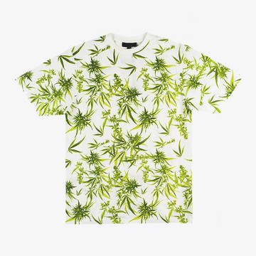 【現貨】市井店 Black Scale 美潮嘻哈街舞葉子滿屏印花圓領T恤