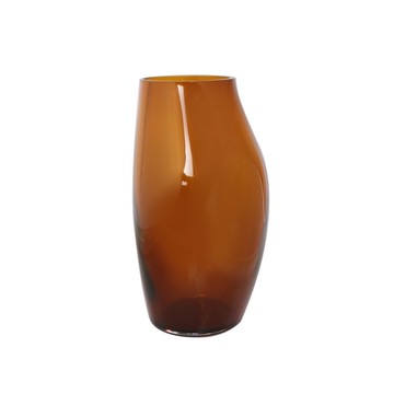 Georg Jensen 喬治傑生 - SKY 玻璃花器 (琥珀色、小)