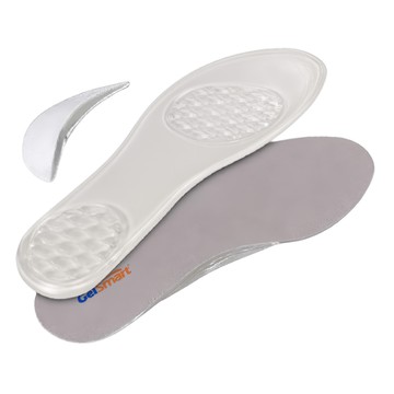 吉斯邁 T-Gel 凝膠鞋墊 可調整式足弓撐墊  40-43  灰色  1雙