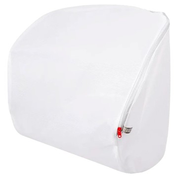 HIKARI 日光生活 細網原色丸型洗衣網袋 55 x 55cm  白色  1個