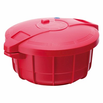 電子レンジ調理用品 マイヤー 電子レンジ圧力鍋2.3L イタリアンレッド